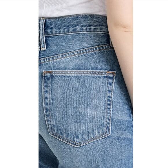 SLVRLAKE Dakota Jeans Road To Nowhere Medium Wash Straight Leg High Rise 29 - Picture 4 of 15